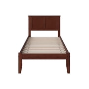 AFI Madison Twin Solid Wood Platform Bed, Walnut