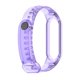 thumbnail image 2 of Correa De Pulsera Correa de pulseras inteligentes de banda de TPU para Xiaomi Mi Band 7 NFC (púrpura claro), 2 of 5