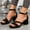 Black, variant on Viluyesy Womens Heeled Sandals, Ankle Strap Summer New Style Open Toe Casual Dressy Shoes Beige