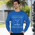 thumbnail image 3 of Christmas Sweatshirt, Happy Hanukkah Festive Menorah Sweatshirt, Unique Jewish Holiday Jumper, Cute Hanukkah Gift for Women and Men, 3 of 5