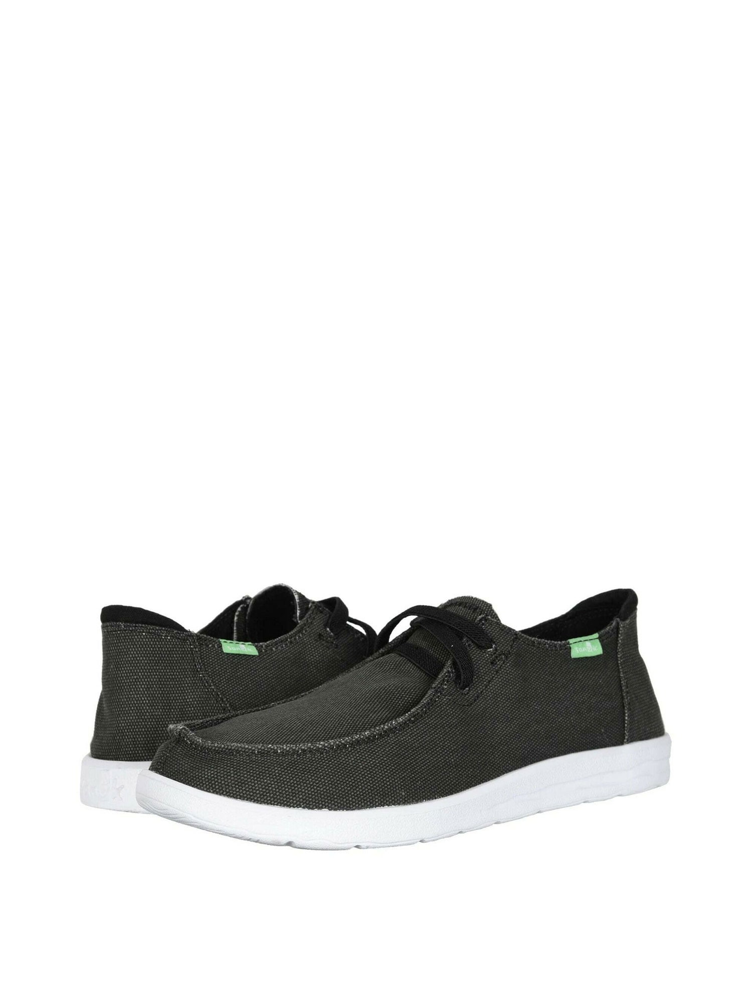 Sanuk Shaka Men's Casual Canvas Moc Toe Lace Up Sneakers 1109242 -  Walmart.com