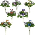 thumbnail image 5 of Artificial Butterfly Flower 11.4 Inch 3D Printed Flower Arrangement Realistic Simulation Wedding Aisle Stage Decor Valentine decorations indoor, 5 of 6