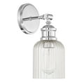 thumbnail image 3 of Trade Winds Harold 1-Light Wall Sconce in Chrome, 3 of 6