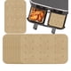 thumbnail image 5 of Injueey Paquete de 100 forros para freidora de aire para microondas, papel de aceite para hamburguesas, antiadherente, para el hogar, comedor, Cocina y Comedor 29.4x19.3 cm, 5 of 6