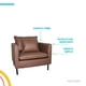 thumbnail image 4 of Sillon Individual Comodo Cojin Moderno cafe 77x68x44 cm Pido Todo SI01BK-H3, 4 of 5