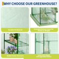 thumbnail image 5 of QinaQin Heavy-Duty Outdoor Walk-In Greenhouse with Durable Pe Cover, Suitable for Plant, Gardening and Seed Germination, 5 of 8