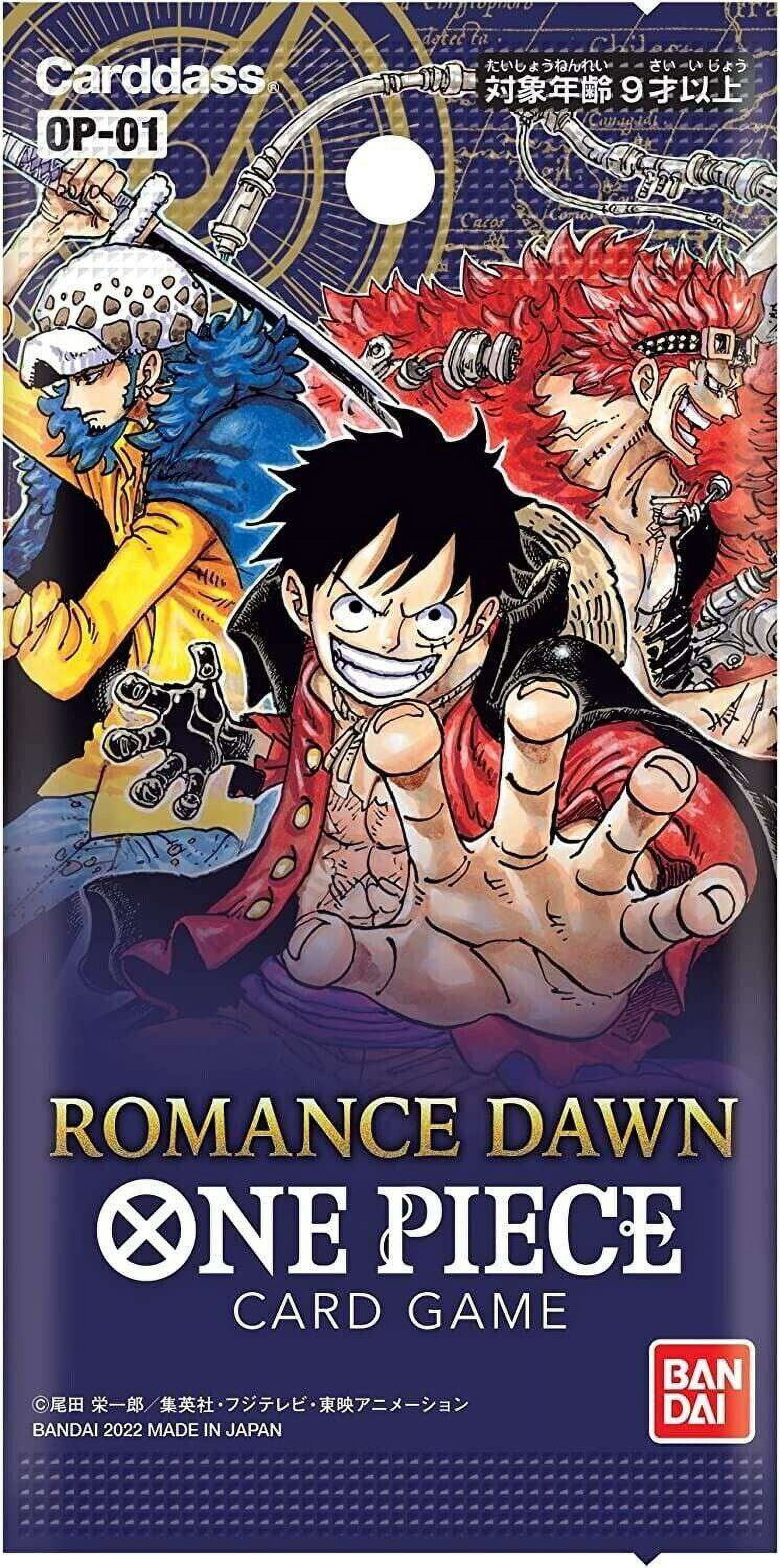 one ONE PIECE カードゲームROMANCE DAWN OP-01 16パック pieceカード