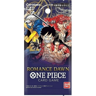 One Piece Manga TCG Romance Dawn Booster Pack (12 Cards) - Walmart.com
