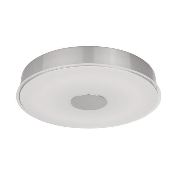 FM7616-BN-Kuzco Lighting-Parker - 32W LED Flush Mount-2.5 Inches Tall and 15.5 Inches Wide-Brushed Nickel Finish