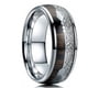 thumbnail image 1 of Anillos de acero inoxidable azul negro para hombres Tan Jianjun  unisex, 1 of 2