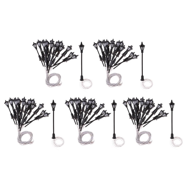 Mini lámpara de luces 1/150 N de 100 piezas para de farola Zulema Edificios de escala N