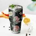 thumbnail image 3 of 30oz Pioneer Flower Tumblers Stainless Steel Tumbler with Lid and Straw,Vacuum Insulated Double Wall Travel Tumbler Cups Mug with Cleaning Brush for Coffee,Tea, 3 of 7