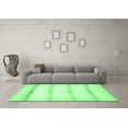 thumbnail image 3 of Ahgly Company Indoor Rectangle Solid Emerald Green Modern Area Rugs, 8' x 12', 3 of 4