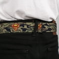 thumbnail image 4 of DC Comics Belt, Seatbelt Buckle Belt, Superman Shield Camo Olive, 30 to 44 Inches, 4 of 9