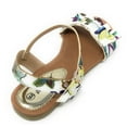 thumbnail image 5 of Victoria K Women's Printed Floral Ruffels Sandals, 5 of 5