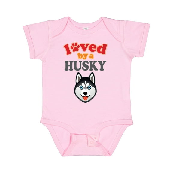 Inktastic Husky Dog Lover Boys or Girls Baby Bodysuit