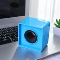 thumbnail image 3 of 2Pcs Square Mic Flag Station Portable Handheld Interview Logo Blue, 3 of 6