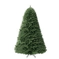 thumbnail image 2 of 6.5ft Christmas Tree with Lights, Prelit with Foot Pedal, 1197 Branch Tips, 450 Warm Lights and Metal Stand, Aritificial Christmas Tree by Homestock, 2 of 8