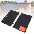 thumbnail image 4 of Panel Solar De 20W, Silicio Monocristalino Plegable De Doble Cara Del Panel Solar ETFE Para Caminar, 4 of 7