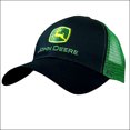thumbnail image 2 of John Deere Embroidered Logo Mesh Back Baseball Hat - One-Size - Mens - Black, 2 of 2