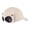 Khaki, variant on Pilot Baseball Hat with Detechable Sunglasses Outdoor Sunscreen Hat Curved Visor Baseball Hat with Goggles