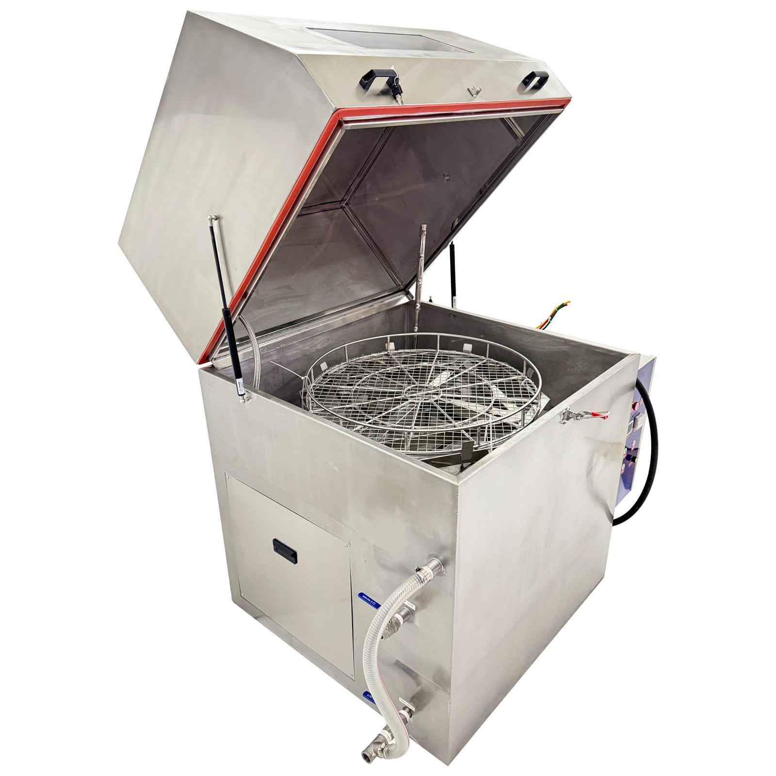 Spray Wash Cabinet Part Washer High Pressure Rotary Spraying Cleaning Machine for Oil and Dirt removal 220V 3PH