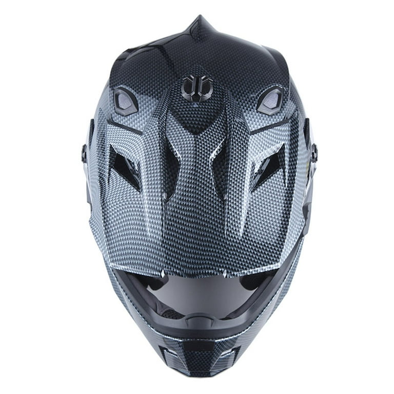 Auténtico casco de fibra de carbono 1Storm motocross todoterreno ATV Dirt  Bike MX BMX HGXP15