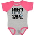 thumbnail image 3 of Inktastic Daddy's Little Tax Deduction Blue Hearts Boys or Girls Baby Bodysuit, 3 of 5
