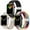3 Pack, variante sur Lot de 2 Bracelets Tressés pour Montre, Boucle Solo Élastique Compatible pour Apple Watch Bands 40mm 38mm 41mm 42mm 44mm 45mm, Bracelet Sport Ajustable et Extensible pour iWatch Series 7/6/SE/5/4/3/2/1