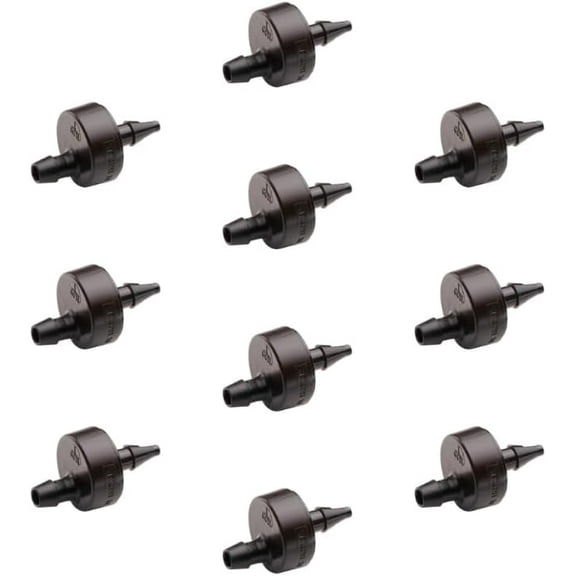 Rain Bird SW20-30PS Drip Irrigation Spot Watering Dripper/Emitter, 2 Gallon Per Hour, 30-Pack,Red/Black