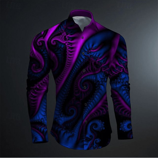 Camisa hawaiana para hombre, con botones superiores, a la moda, retro, luminosa, colorida, informal, para exteriores, diseño de diseñador, nuevo estilo 2024