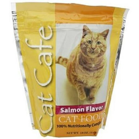 Cat Cafe Cat Food - Salmon Flavor, 17 oz - 100% Nutritionally Complete for All Life
