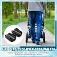 thumbnail image 5 of 2 Pcs Rollator Armrest Pad Upright Walker Forearm Pads Black Walker Handle Cushions Stand Up Rollator Accessories, 5 of 6