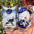 thumbnail image 3 of Genshin Impact Furina Fontaine llavero anime juego mochila colgante figura acrílica accesorio insignia, 3 of 5