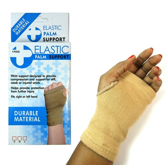 1 Elastic Palm Support Hand Thumb Brace Tendinitis Pain Relief Protection S M L