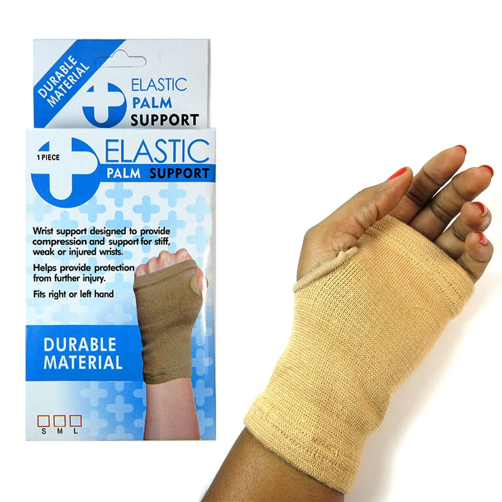 1 Elastic Palm Support Hand Thumb Brace Tendinitis Pain Relief