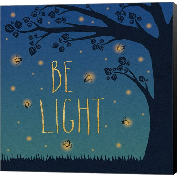 Twilight Fireflies IV by Laura Marshall, Canvas Wall Art