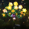 thumbnail image 2 of ZCSKFIN Solar Garden Lights with Azalea Flower Design, 56 Colorful LED Solar-Powered Pathway Lights for Yard, Lawn, Patio, and Garden Decor, Energy-Efficient and Weatherproof​​, 2 of 9