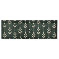 thumbnail image 6 of Yayeee Kitchen Valance Rod Pocket 54" x 18" Living Room Window Curtain, Green Plants, 6 of 6