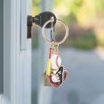 thumbnail image 3 of Shisuyan Mini Baseball Bat Keychain: Sports Ball Pendant Decorative Alloy Baseball Key Ring For Backpacks Bags Sports Fans Party Favors, 3 of 8