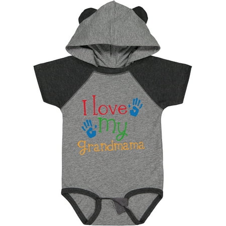 

Inktastic I Love My Grandmama Cute Grandchild Gift Baby Boy or Baby Girl Bodysuit