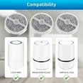 thumbnail image 2 of 4 Pack True Hepa Replacement Filter Compatible For Rigoglioso Gl2103 Jinpus Gl-2103 And Ltlky 900s-week, 2 of 4
