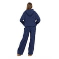thumbnail image 5 of Forever 21 Women's Blue Y2K Oversized Hoodie, Polka Dot Print Graphic for Cozy Everyday Layering, XS, 5 of 6