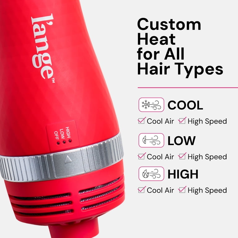 L'ANGE HAIR VolumeBoost 60mm 2-in-1 Ceramic Volumizing Brush Dryer