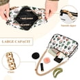 thumbnail image 2 of FORMRS Womens Shoulder Bag with Chain Strap Clutch Purse Cute Tote Handbag, Orange Christmas House, 2 of 7