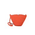 thumbnail image 1 of Qarigey Bolso de hombro de playa de algodón para mujer, bolso de almacenamiento cruzado, organizador de viaje de Color sólido, bolsas portátiles para Bolsas de mensajero y de hombro Naranja Qarigey AP012360-05, 1 of 6