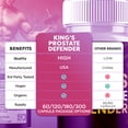 thumbnail image 4 of King's Prostate Defender Advanced Formula Pills Max Strength Wellness Support Supplement 180 Capsules, 4 of 8