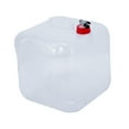 thumbnail image 4 of Cantimplora DYNWAVEMX plegable para Contenedor de agua bolsa de agua plegable de gran capacidad Contenedor de bebidas de campamento, 4 of 8