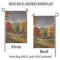 thumbnail image 2 of Fall Garden Flag 12x18 Inch Leaves Small Double Sided Welcome Yard Autumn Outside Farmhouse Decoration, 2 of 5