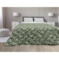 thumbnail image 1 of Autumn Down Alternative Comforter, Fall Forest Leaves Willow Palm Maple Oak Hand Drawn Nature Growth Season Woodland, Microfiber Quilt for All Season, 5 Sizes, Multicolor, by Ambesonne, 1 of 3